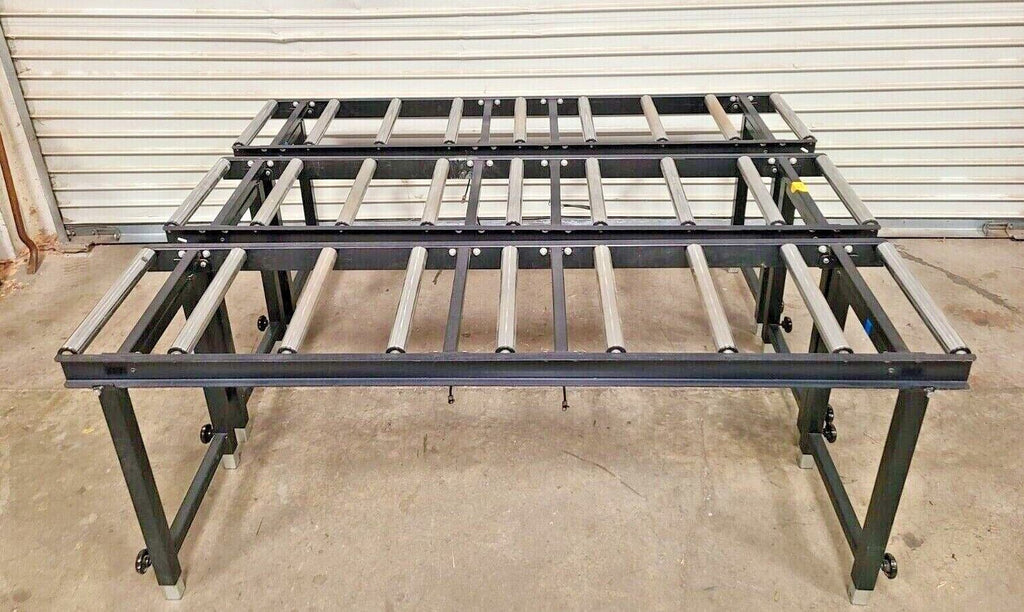 Lot of 3 Conveyor with Adjustable Height Leg 66 x 14