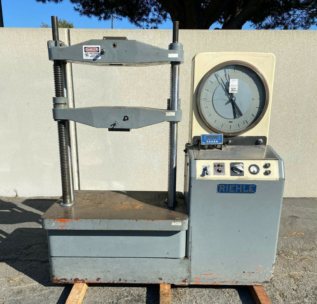 RIEHLE Testing Machine Tensile Tester Compression 60,000 Lbs