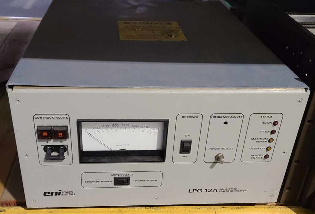 ENI LPG-12A Solid State RF Power Generator LPG12A-21051-50