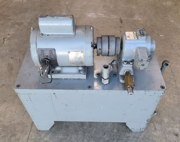 Racine PVQ PNSO 06ER 20 Hydraulic Vane Pump and Baldor Motor 35D01-371 1.5 HP