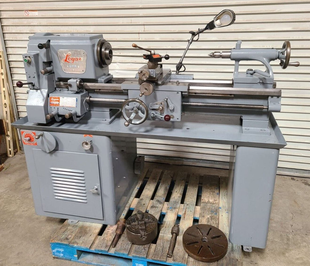 Logan Engine Lathe Model 6510H 14″ x 30″ GEARED HEAD VARIABLE SPEED Local Pickup