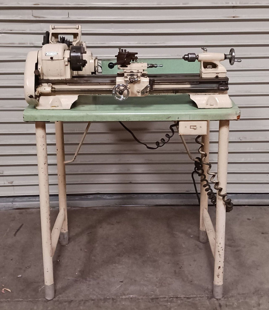 6 x 18 CRAFTSMAN ATLAS Bench Lathe with Threading Tooling 110 Volt Nice