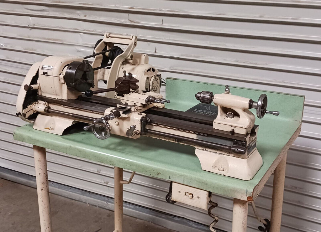 6 x 18 CRAFTSMAN ATLAS Bench Lathe with Threading Tooling 110 Volt