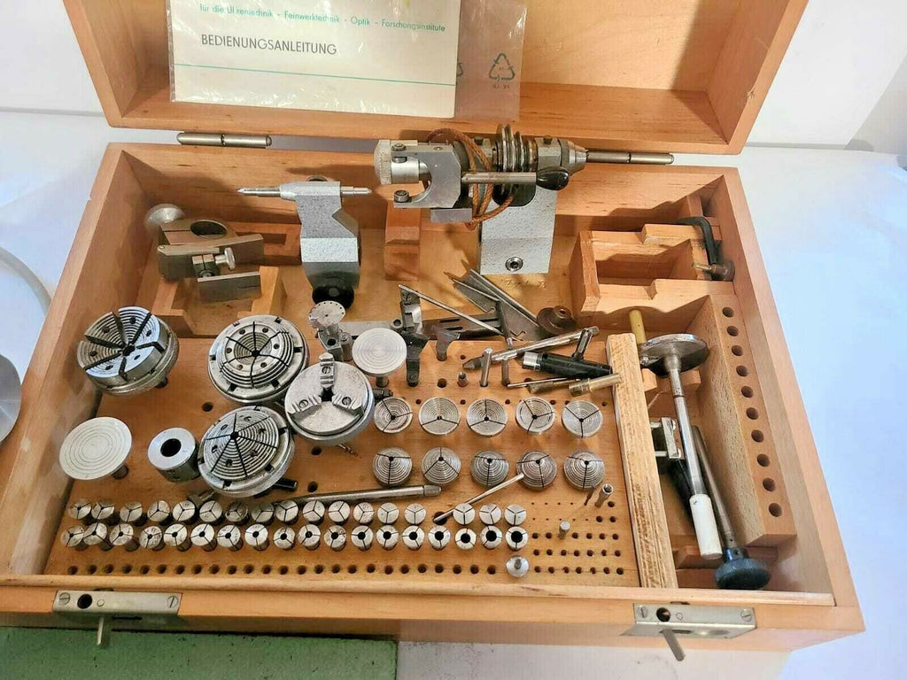 Rare Watchmaker Lathe 8 mm Präzima Andrä & Zwingenberger Made in Germany Local Pickup