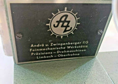 Rare Watchmaker Lathe 8 mm Präzima Andrä & Zwingenberger Made in Germany Local Pickup