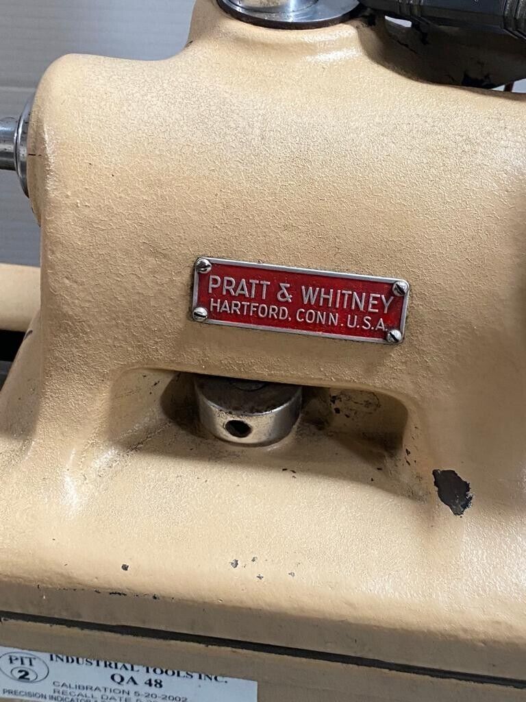 Pratt & Whitney Super Micrometer Measuring Machine 25” Between Centers