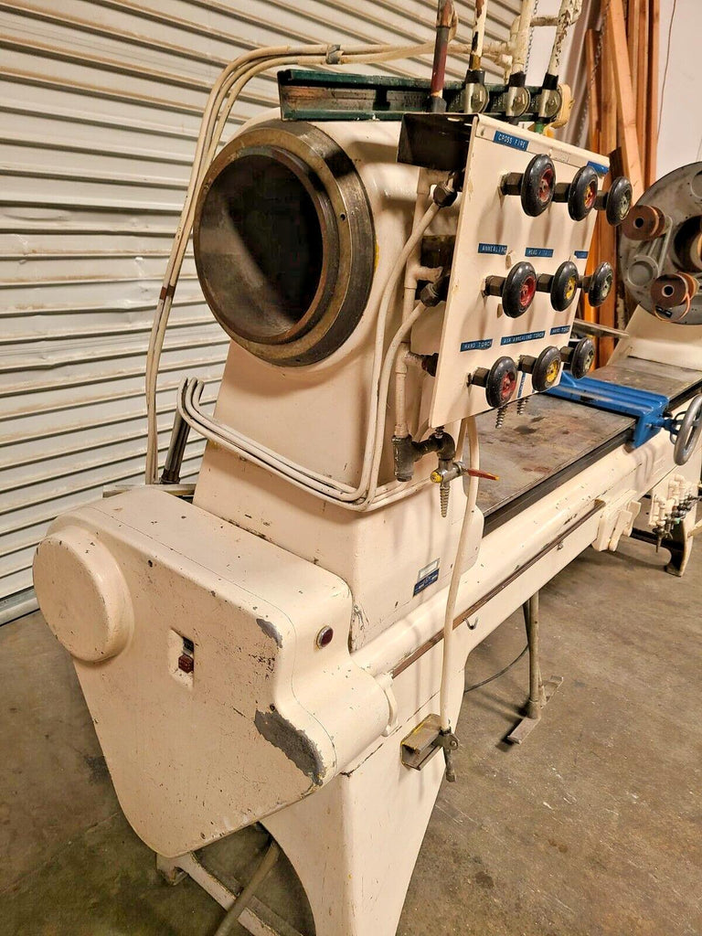 LITTON Model KA Glass Lathe 35” Swing 72” Centers 8” Bore Large Rare Machine Local Pickup