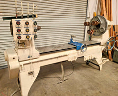 LITTON Model KA Glass Lathe 35” Swing 72” Centers 8” Bore Large Rare Machine Local Pickup