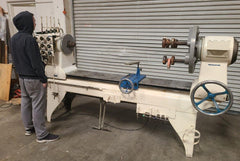 LITTON Model KA Glass Lathe 35” Swing 72” Centers 8” Bore Large Rare Machine Local Pickup