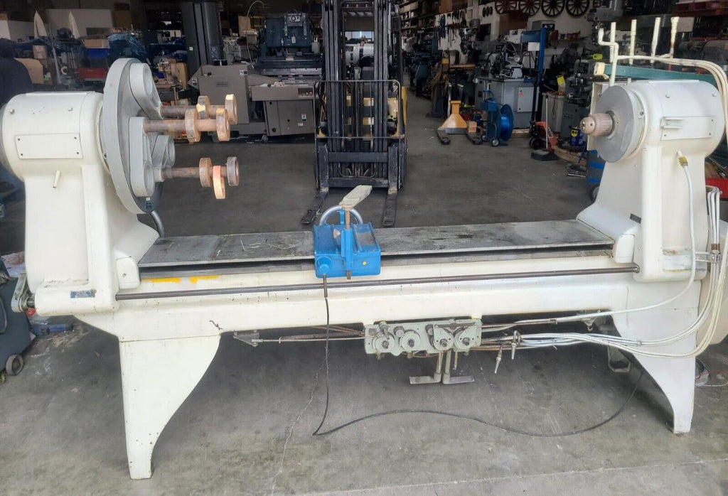 LITTON Model KA Glass Lathe 35” Swing 72” Centers 8” Bore Large Rare Machine Local Pickup
