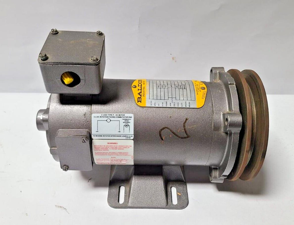 CDP3310 Baldor MOTOR .25HP 1750RPM 90V 56C Frame