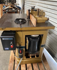 Powermatic 27 Shaper 5 HP Motor Made in USA 3 Phase 208 V Woodworking Machinery