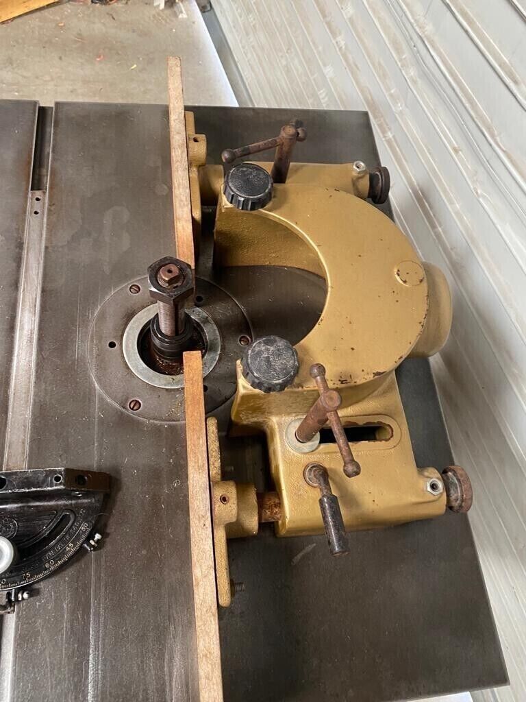 Powermatic 27 Shaper 5 HP Motor Made in USA 3 Phase 208 V Woodworking Machinery