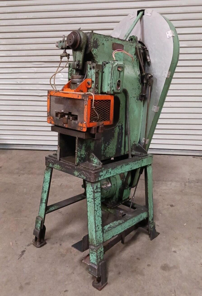 10 Ton Whitney-Jensen OBI Punch Press 16" Throat Depth Heavy Duty Machine Local Pickup