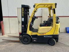2018 Hyster S50FT 5000 Lb Forklift 3 Stage Mast 189” Lift 50 Fortis