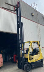 2018 Hyster S50FT 5000 Lb Forklift 3 Stage Mast 189” Lift 50 Fortis