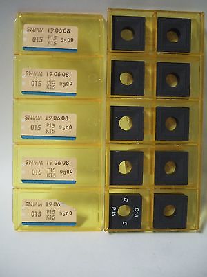 SANDVIK Coromant SNMM 015 P15 K15 Lathe Mill Carbide Inserts 10 Pcs New