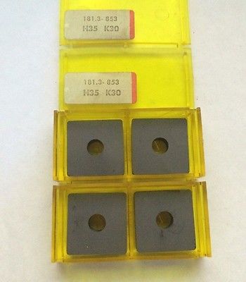 SANDVIK Coromant 181.3 853 H35 K30 Lathe Carbide Inserts 4 Pcs New Tools Mill