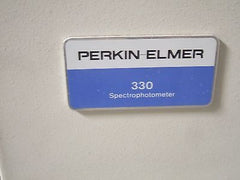 PERKIN ELMER HITACHI 330 Uv-Vis-NIR Spectrophotometer Double Beam 310-0020