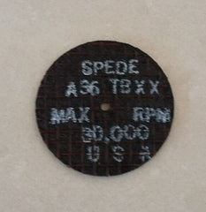 Lot of 50 Spedecut Abrasives 2 x 1/16 x 1/8 A36 TBXX Type 1 New Made In USA