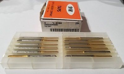 Reiff Nestor R&N THDFORMER HSS Standard Taps 12 Pcs 4-40 NC BH-4