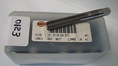 2 Besly Tap 5/16 - 24 STI GH3 Bott 4 Flutes L2085 JS 41 15811 Brand New USA Made