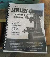 LINLEY Jig Borer Boring Machine Tool Room Precision Single Phase Rare