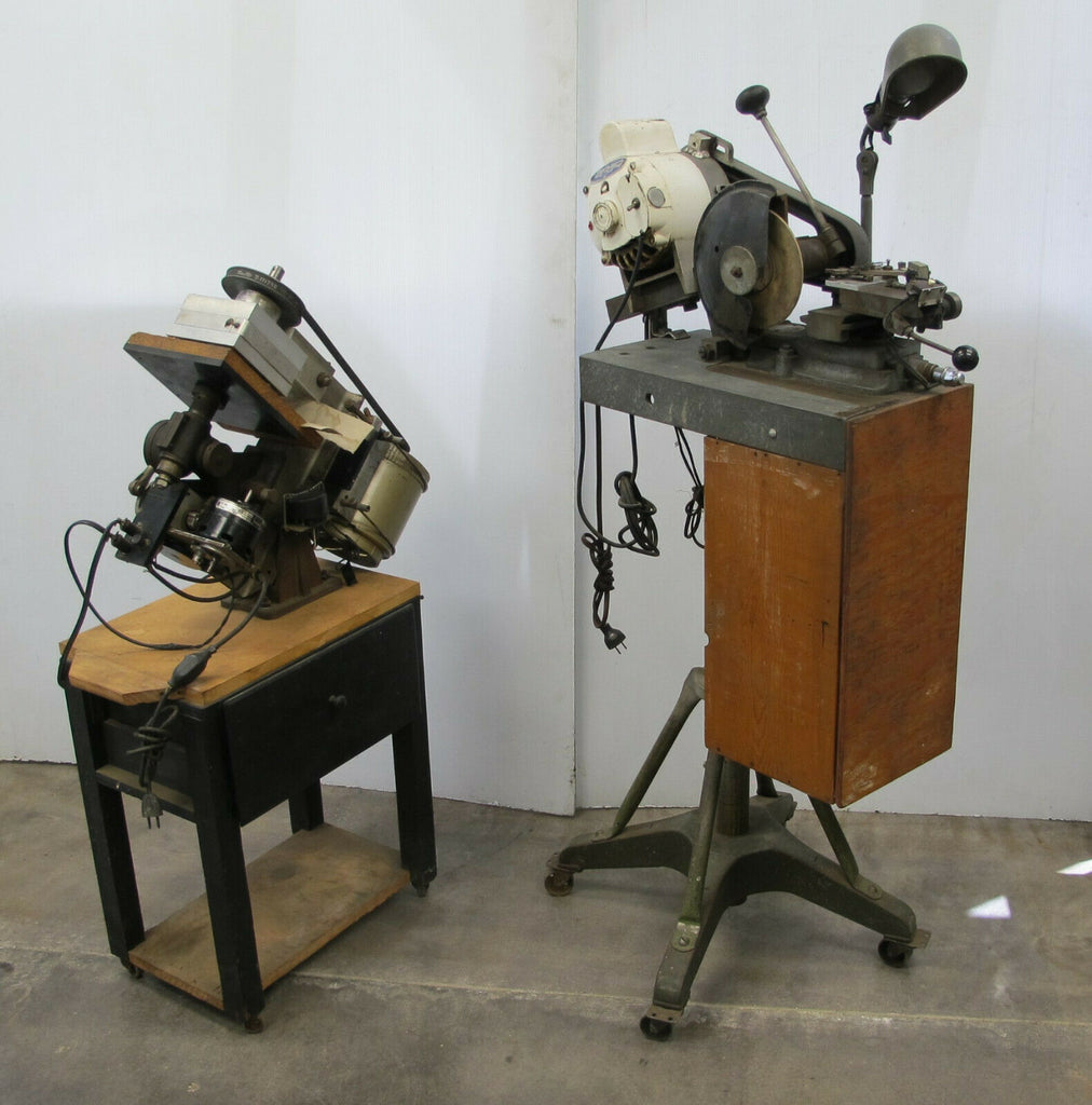 2 Steampunk Custom Made Vintage Machines Grinder Punch Drills DELTA ROCKWELL