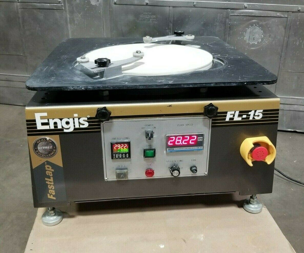 Engis FL-15 Lapping Polishing Machine 15FL110V FastLap System Single P