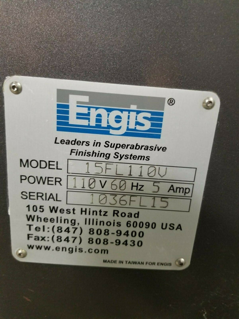 Engis FL-15 Lapping Polishing Machine 15FL110V FastLap System Single P