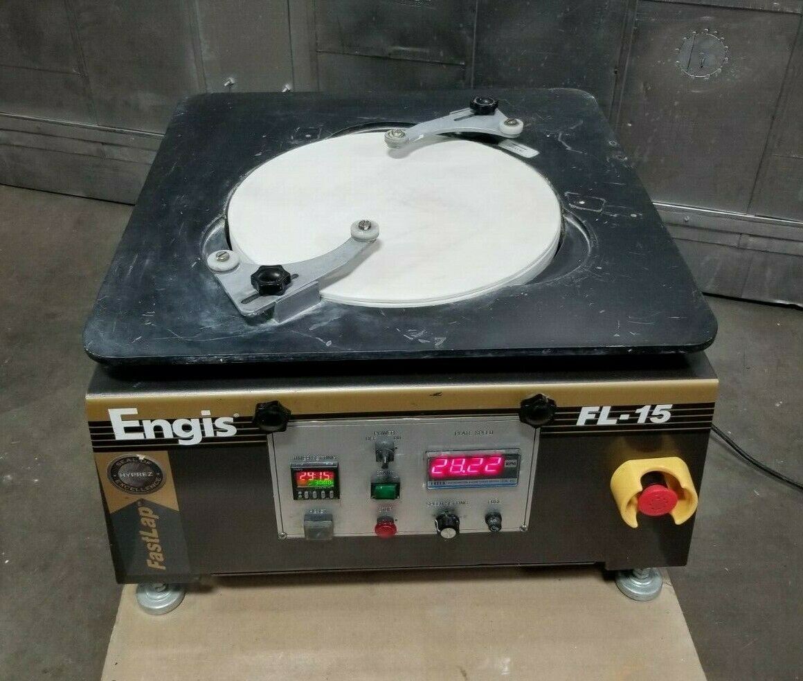 Engis FL-15 Lapping Polishing Machine 15FL110V FastLap System Single P