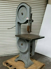 Davis & Wells Vertical Band saw Vintage Woodworking Metal Heavy Duty Machine