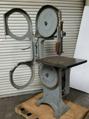 Davis & Wells Vertical Band saw Vintage Woodworking Metal Heavy Duty Machine