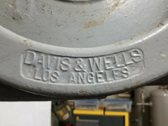 Davis & Wells Vertical Band saw Vintage Woodworking Metal Heavy Duty Machine