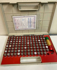 SPI Plug and Pin Gage Set 125 Pcs M4 Minus Class ZZ Size 0.061