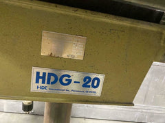 Heavy Duty 20″ Disc Sander Grinder Model HDG-20 Motor 3 Phase 220 Volts
