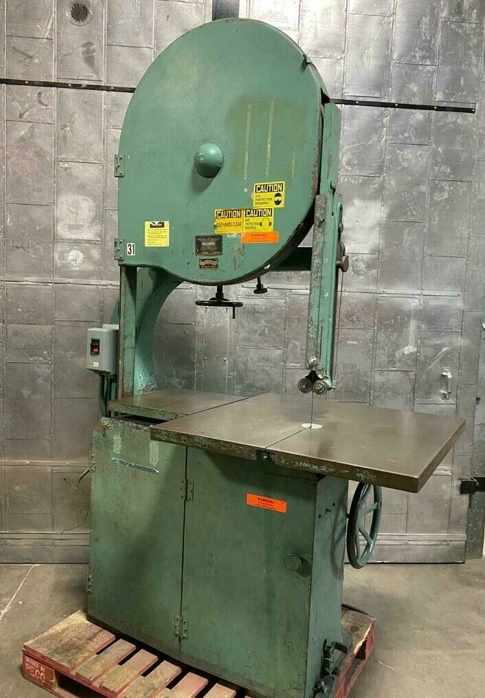 Oliver 116-D Vertical Wood 36” Band Saw 36” x 36” Table Heavy Duty Machine Rare Local Pickup