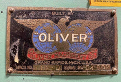Oliver 116-D Vertical Wood 36” Band Saw 36” x 36” Table Heavy Duty Machine Rare Local Pickup