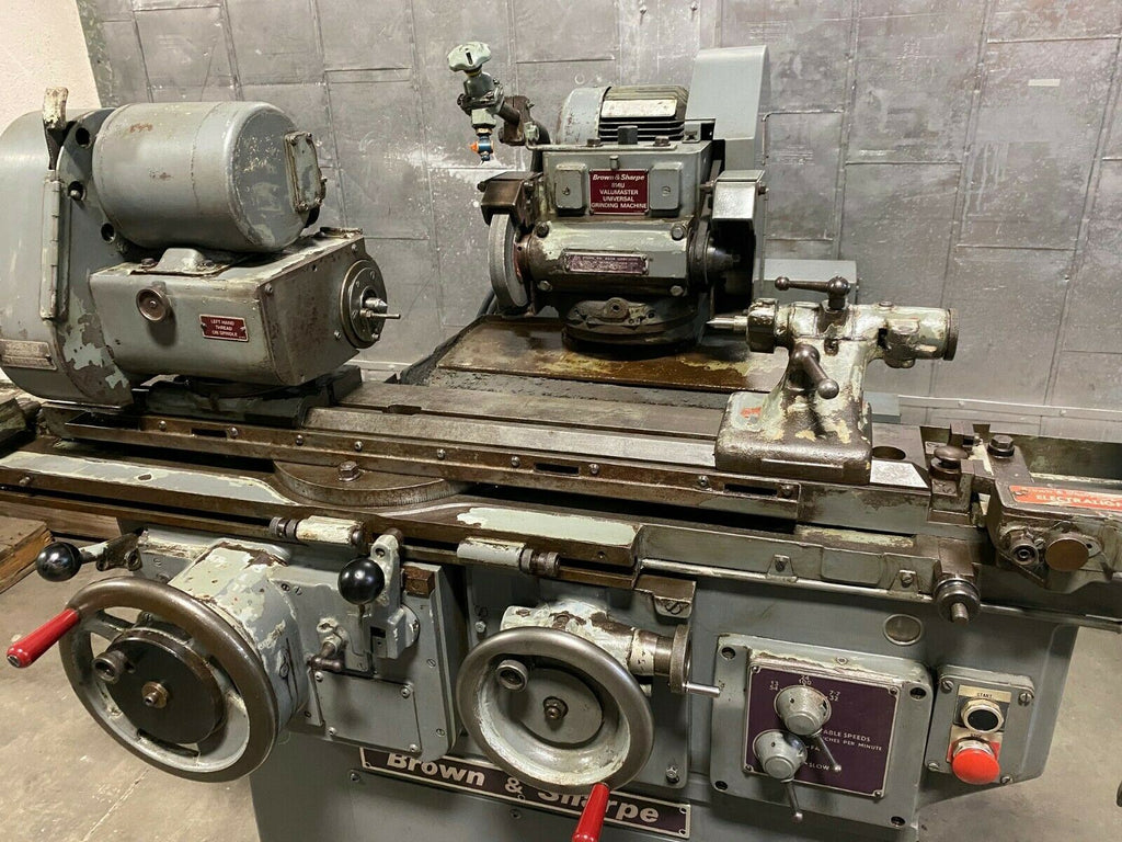 Brown & Sharpe 814U Universal Cylindrical Grinder VALU MASTER Grinding Machine