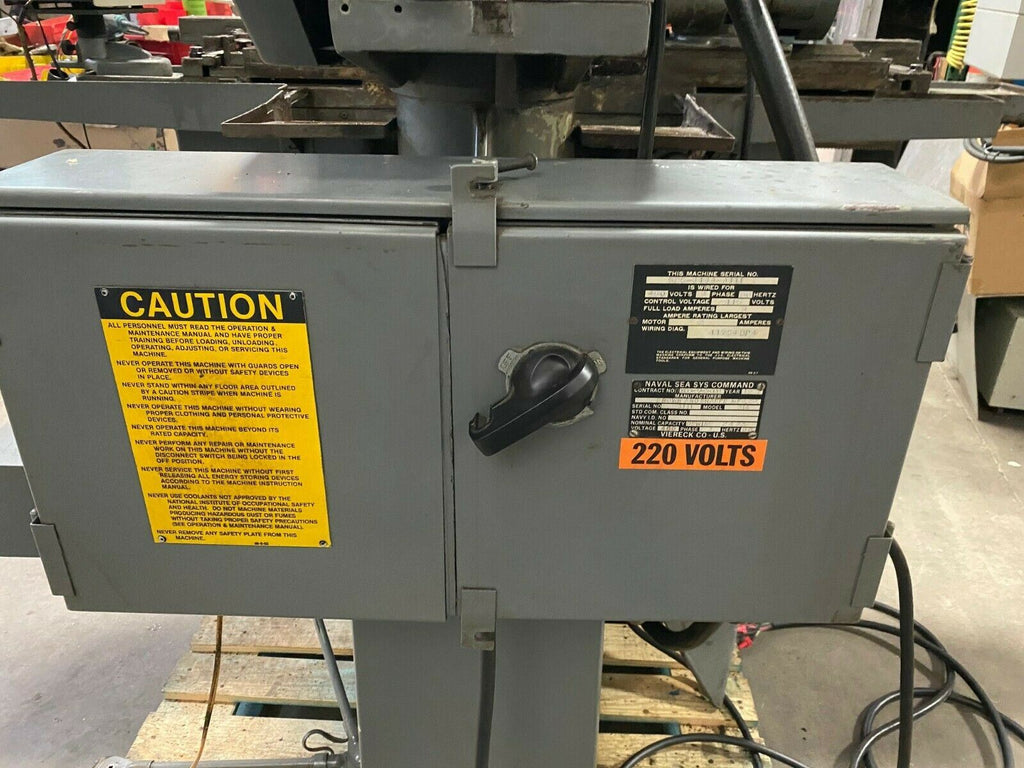 Brown & Sharpe 814U Universal Cylindrical Grinder VALU MASTER Grinding Machine
