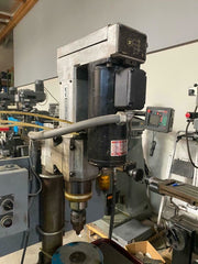 Drill press pneumatic power feed