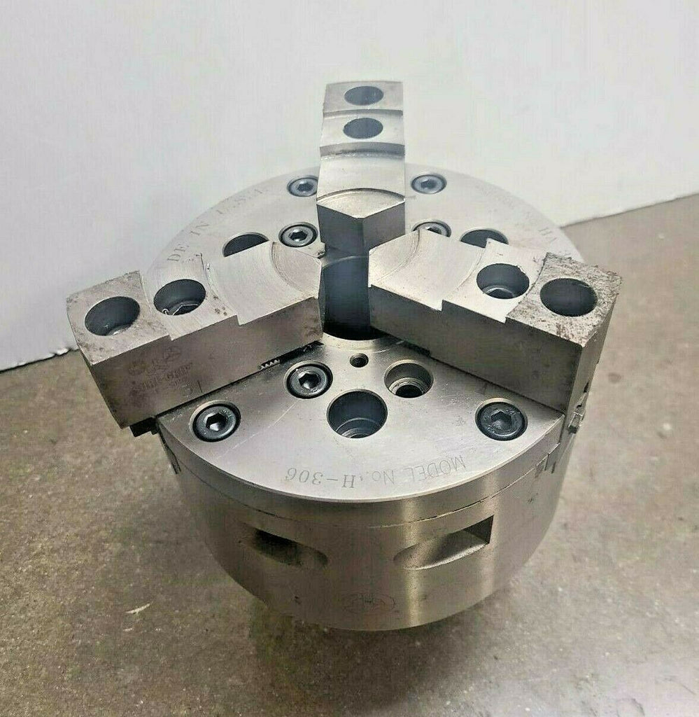 6-1/2" Diameter 3 Jaw Lathe Chuck H-306