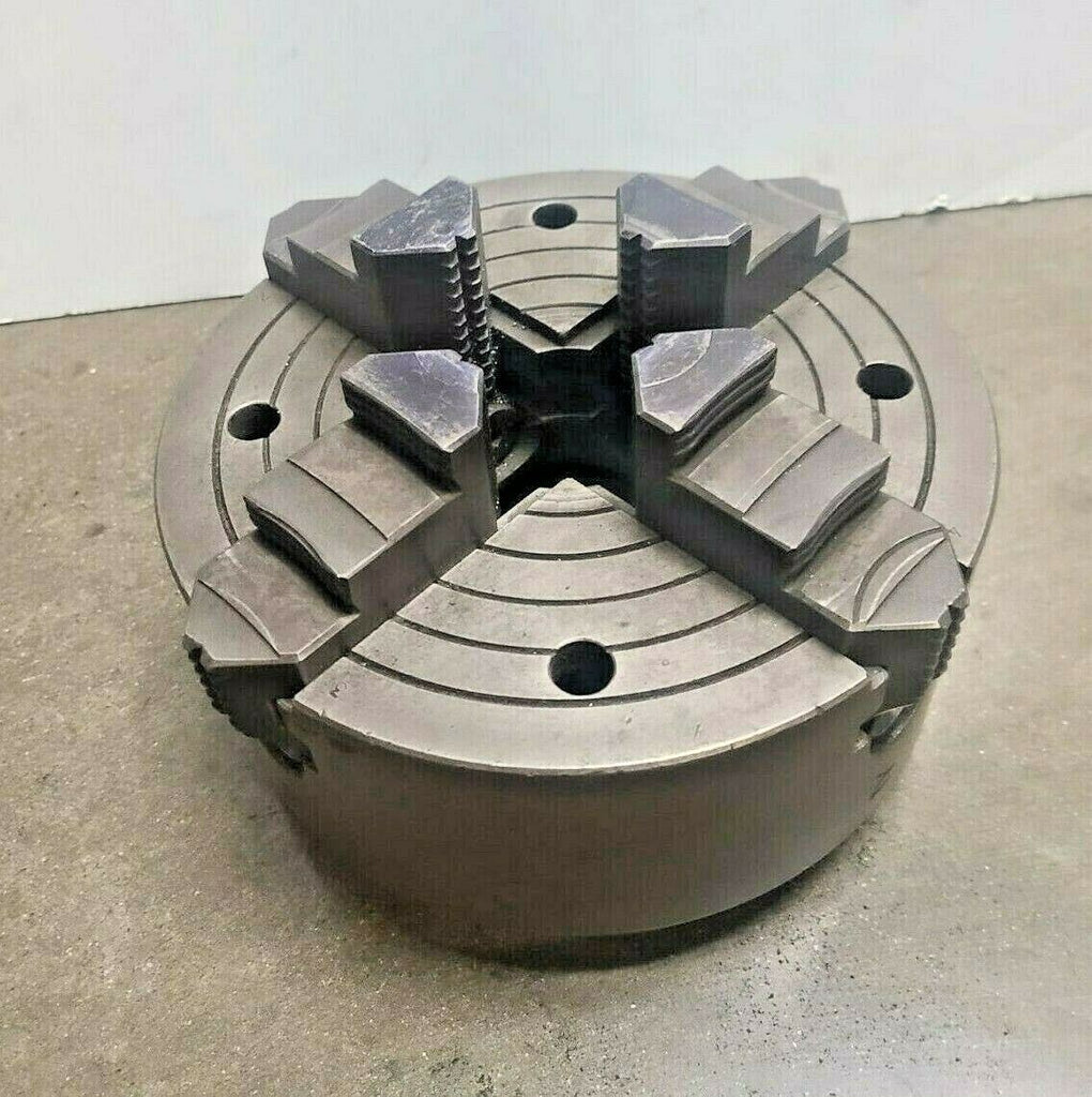 8" Diameter 4 Jaw Lathe Chuck CUSHMAN