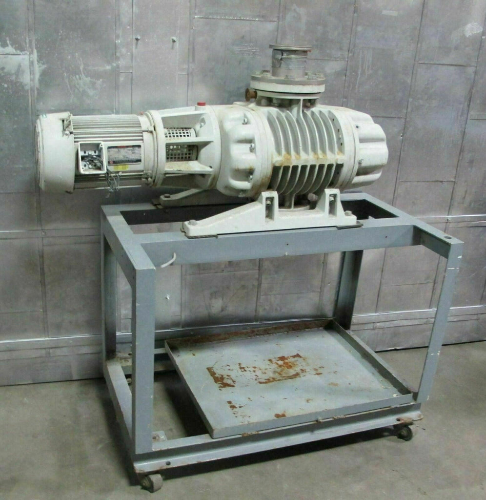 Leybold Heraeus RUVAC WA 1000 Booster Blower Vacuum Pump 5HP Drive Motor
