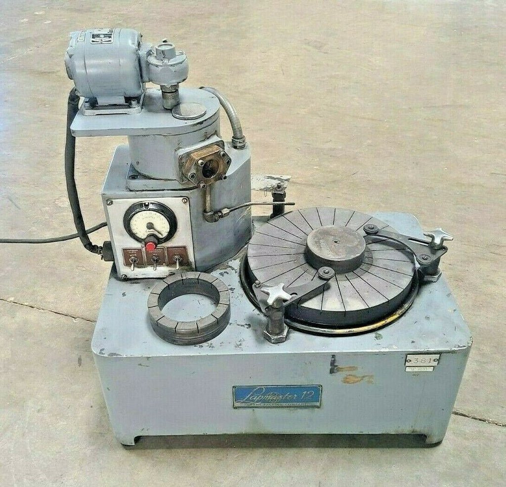 Lapmaster 12 Lapping Machine Single Phase 12