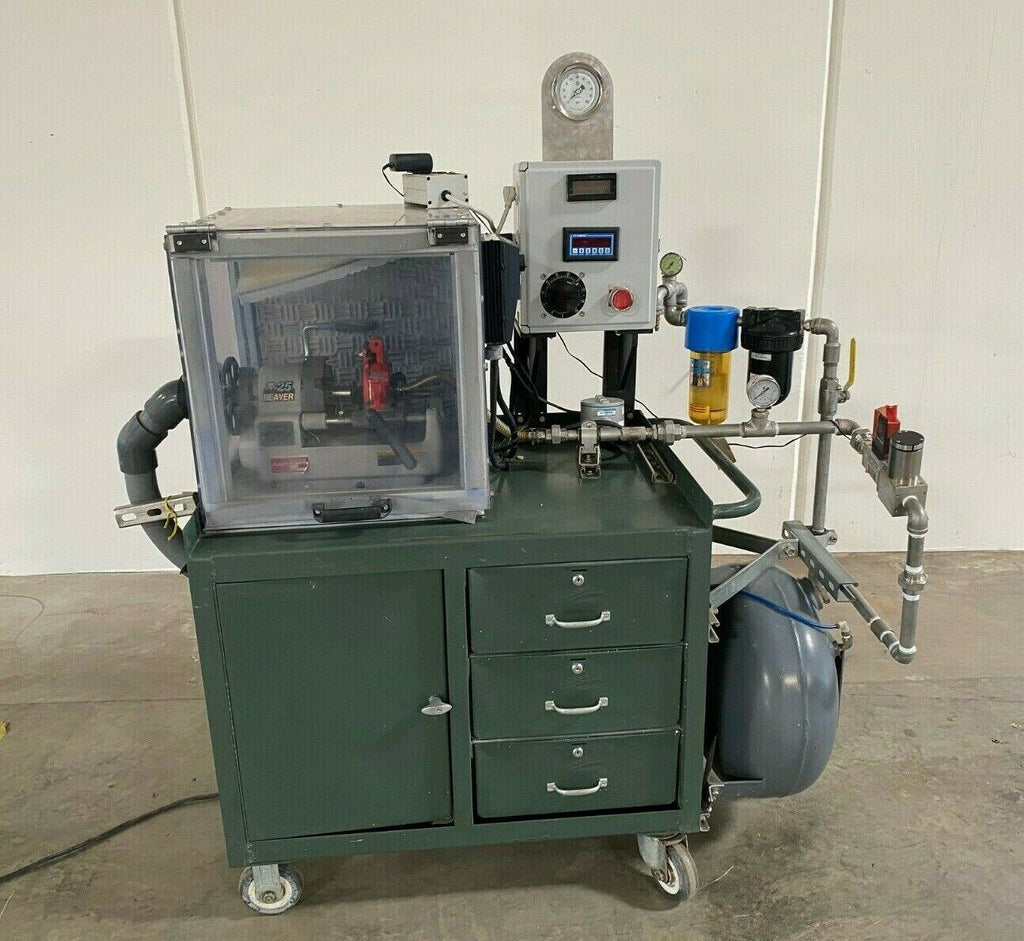 Asada Beaver 25 Automatic Pipe and Bolt Threading Machine Complete System