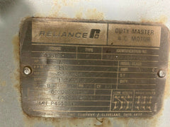 75 HP Electric AC Motor 1180 RPM Reliance 230/460 V 405TS Frame Duty Master