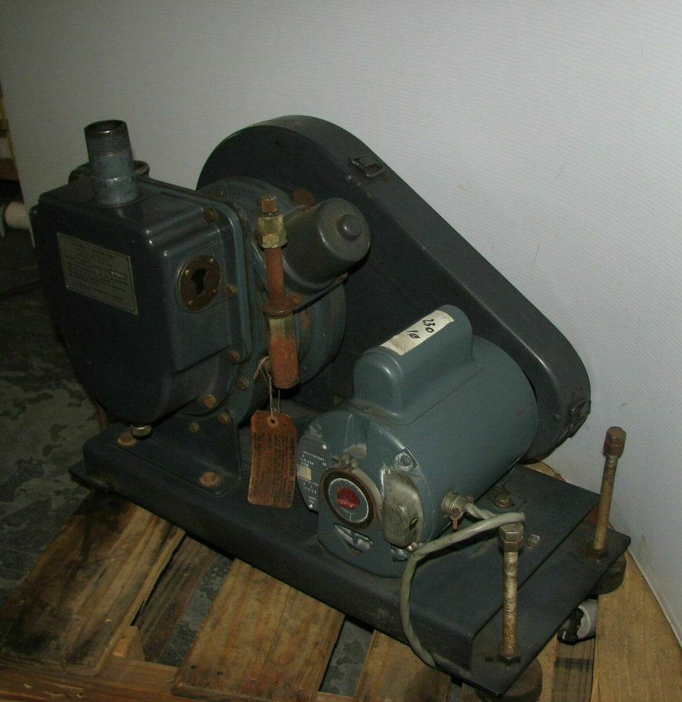 Welch Duo Seal Two Stage High Vacuum Pump Model 1397
