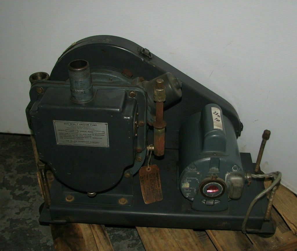 Welch Duo Seal Two Stage High Vacuum Pump Model 1397