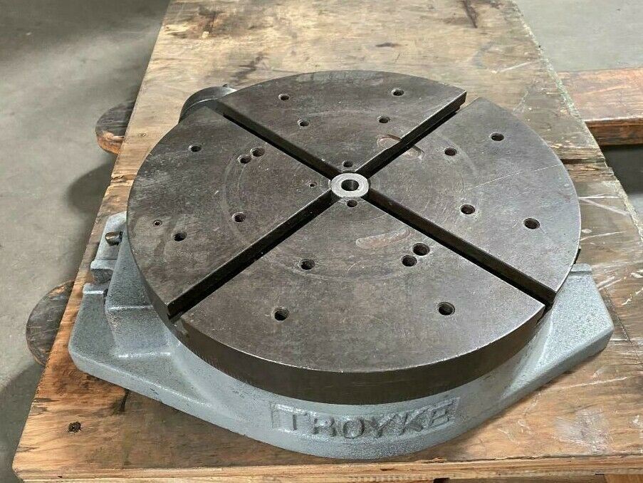 Troyke R-15 Horizontal Rotary Table 15" Diameter For Milling Machine